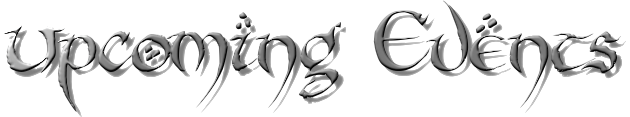 Upcoming Events